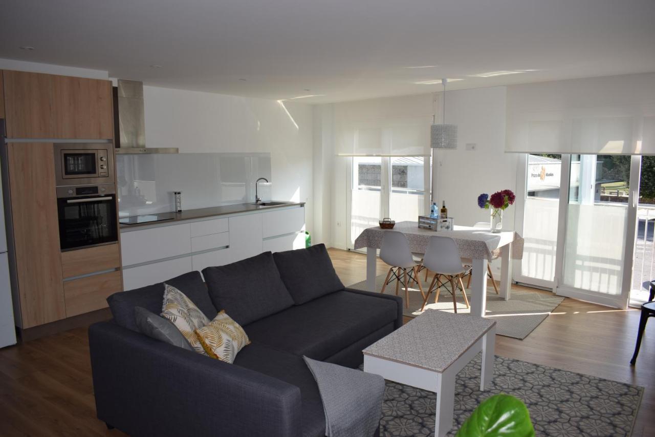 Nuevo Apartamento Centrico Junto Al Mar Vilagarcia de Arousa Bagian luar foto